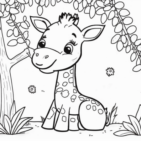 Omaľovánka Zvieratá na vytlačenie a stiahnutie zdarma